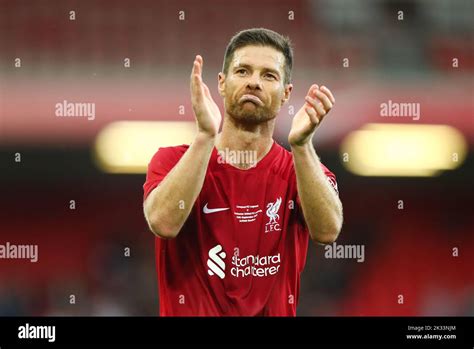 Xabi alonso liverpool legends hi-res stock photography and images - Alamy