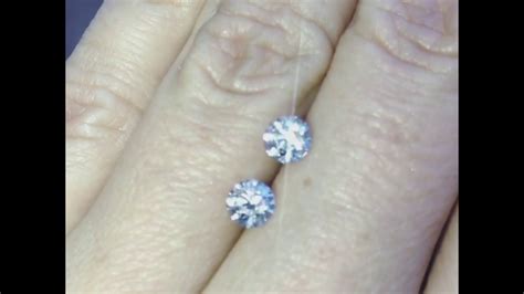 Half Carat Diamond Stud Earrings - YouTube