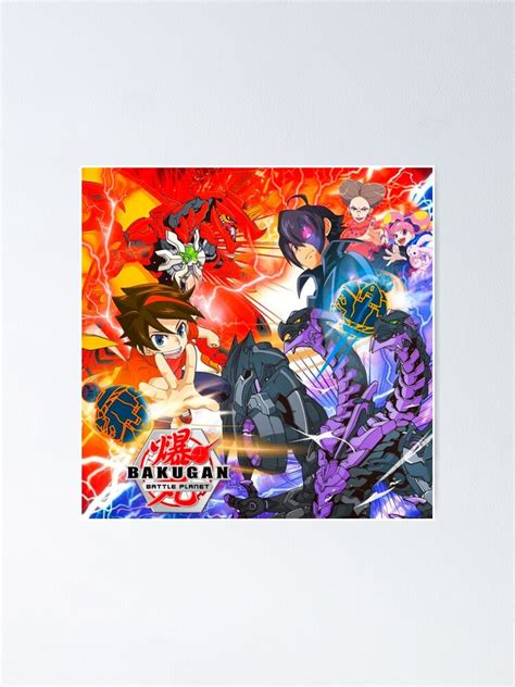 "bakugan nillious" Poster for Sale by Creations7 | Redbubble