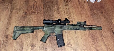 My boring old MK18 with an LPVO, Switched out my T2, I prefer magnified optics lately. : r/airsoft