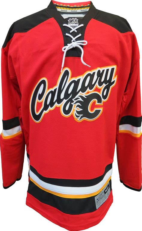 Calgary Flames Rbk Premier Replica Third NHL Hockey Jersey CoolHockey ...