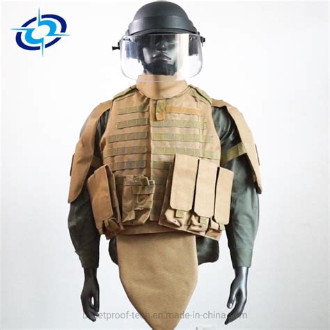 China Full Guard Kevlar / PE Bulletproof Jacket Ballistic Tactical Body Armor Vest/Armor Vest ...