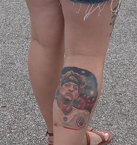 Couple shows love of Mahomes with tattoos | Local News | newspressnow.com