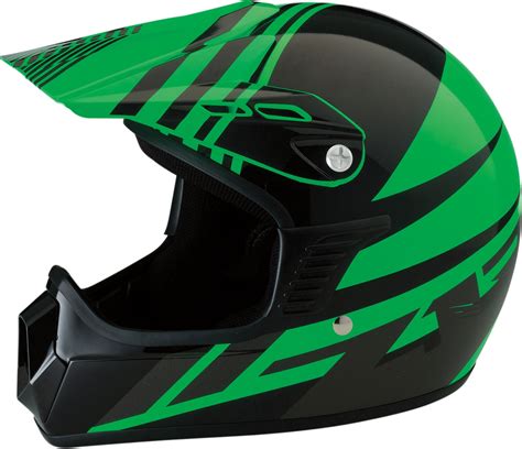 Z1R Kids Roost SE Motocross Dirt Bike Motorcycle Helmet-Youth Sizes-Green