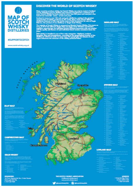 The Big Map of Scotch Whisky | Inside the Cask