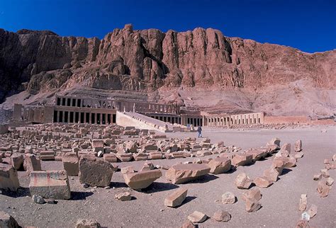 Mortuary Tomb of Queen Hatshepsut Photograph by Carl Purcell