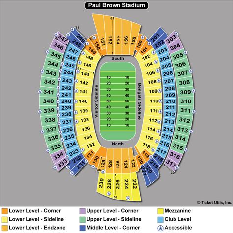 Bengal Stadium Seating Chart - Stadium Seating Chart