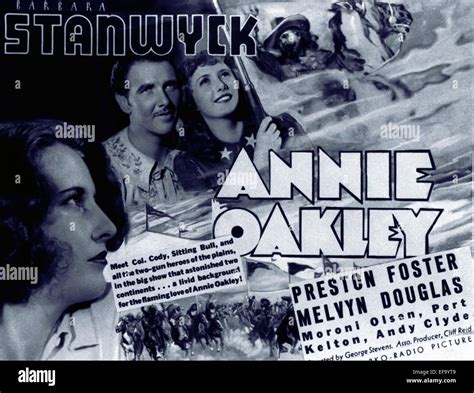 MOVIE POSTER ANNIE OAKLEY (1935 Stock Photo - Alamy