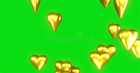 Heart Effect on Green Screen Stock Footage - Video of abstract, effect: 205667836