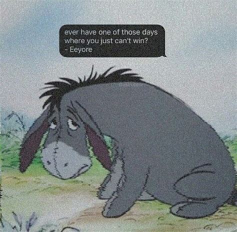 Winnie The Pooh Eeyore Depression