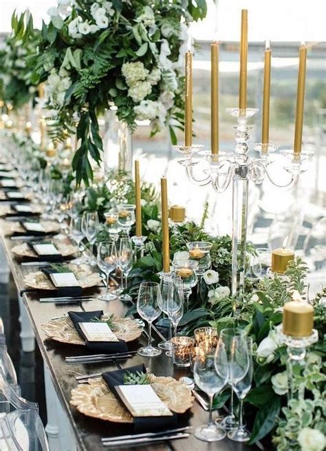 55 Super Elegant Black And Gold Wedding Ideas - Weddingomania