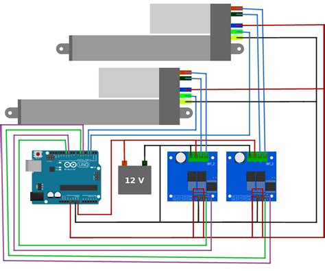 Synchronous Control | Optical Linear Actuators using Arduino