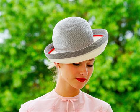 Vintage Straw Breton Hat Women Bowler Hat 1960s Hat Vintage | Etsy in 2021 | Breton hat, Tea ...
