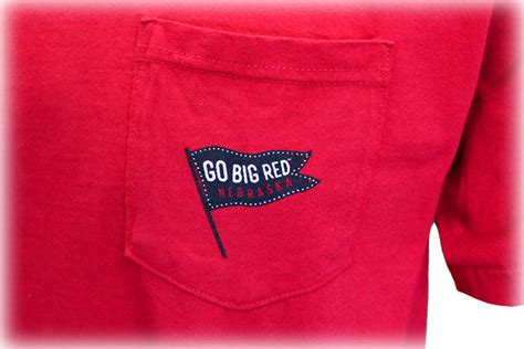 Go Big Red Stadium Pocket Tee