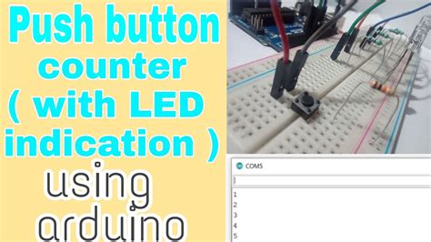 Controlling multiple LED with single push button using Arduino || push button counter using ...