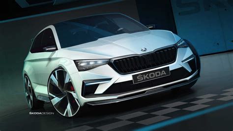 Skoda Vision RS Teasers, Specs Released: Plug-In Hybrid With 242 HP