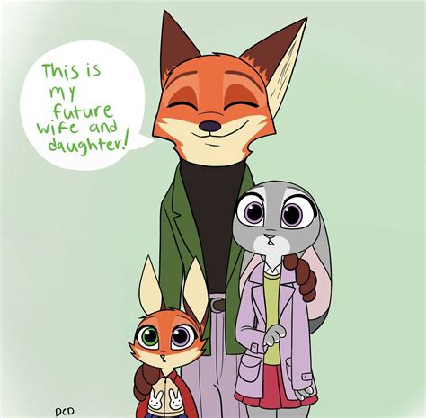 Nick, Judy & baby as Mamaru, Usagi & Chibi Usa | Zootopia, Disney ...