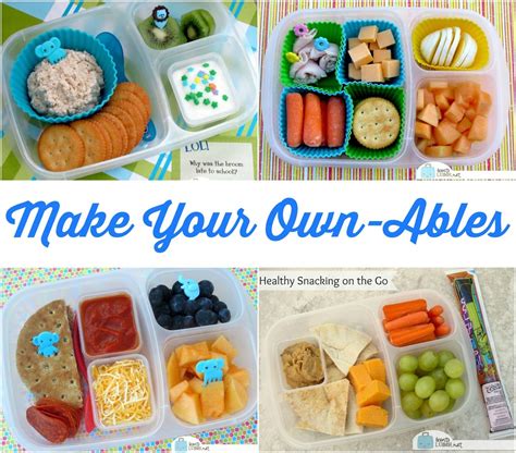 BentoLunch.net - What's for lunch at our house: Make-Your-Own-Able Lunches! Healthy School ...