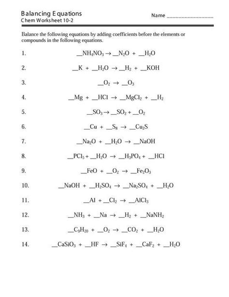 Double Displacement Reaction Worksheet Answers