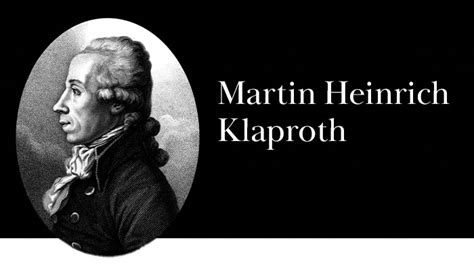 Hall of Fame: Martin Heinrich Klaproth