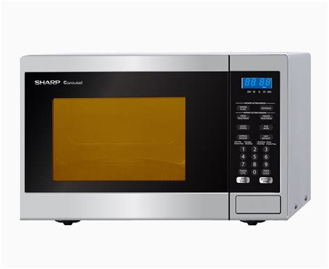 Sharp Compact 800W Microwave - Black/Silver | Catch.co.nz