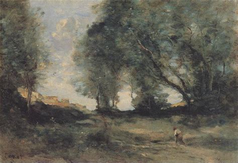 Landscape, c.1860 - Camille Corot - WikiArt.org