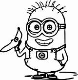 Minion Coloring Pages  Best For Kids sketch template