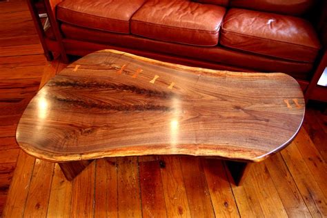 Wooden Coffee Table Designs, Rustic Wooden Coffee Table, Natural Wood ...