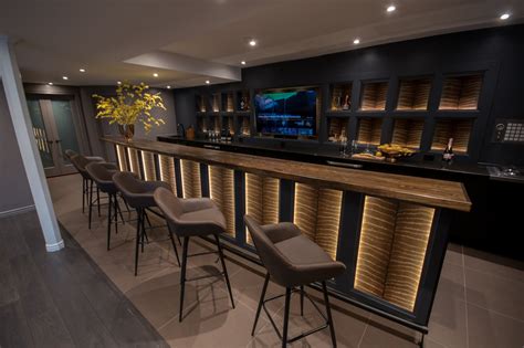 Custom Bar by Wilde North Interiors Toronto Canada - WILDE NORTH INTERIORS