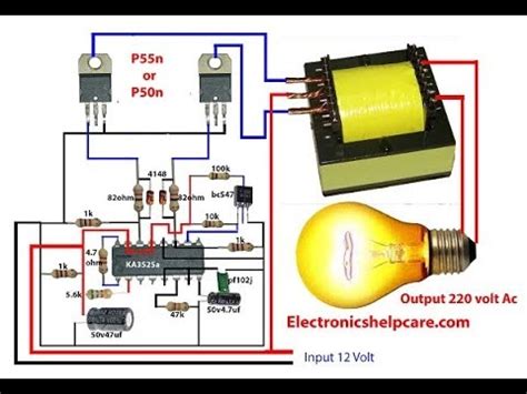 30 Watt Inverter Circuit Diagram