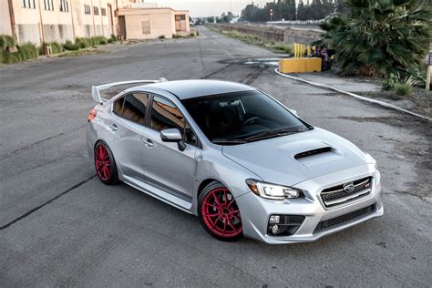 Exterior and Performance Improvements for Gray Subaru WRX — CARiD.com ...