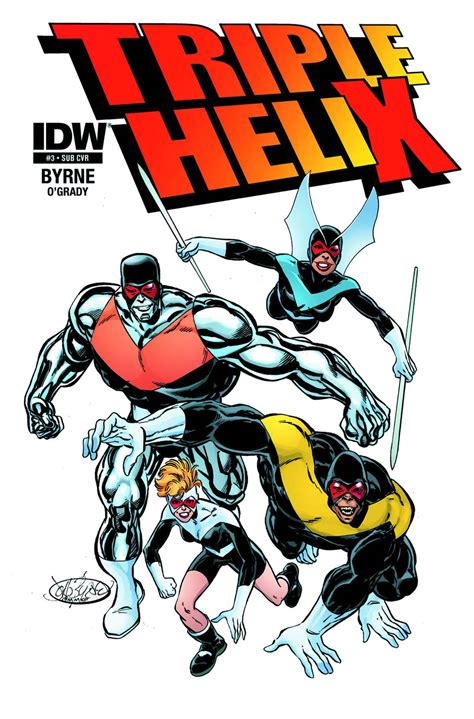 Triple Helix #3 (Subscription Cover) | Fresh Comics