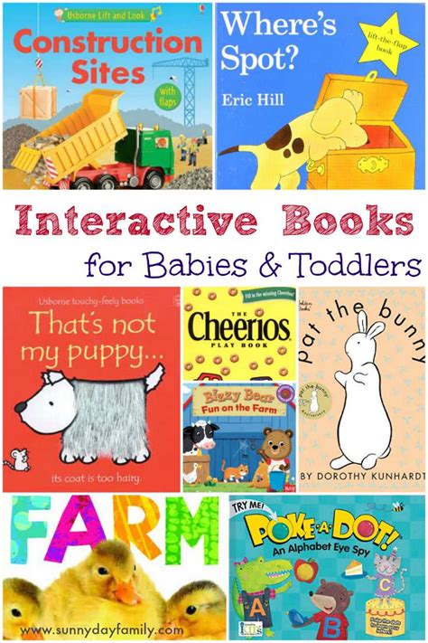 Favorite Interactive Board Books for Babies & Toddlers | Sunny Day Family