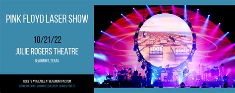 Pink Floyd Laser Show Tickets | 21st October | Julie Rogers Theatre