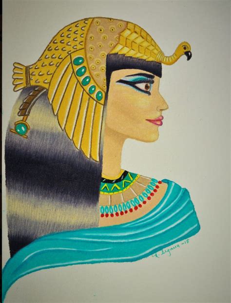 Cleopatra Queen of Egypt Art Print by Segarra - X-Small | Egypt art, Egyptian art, Ancient egypt art