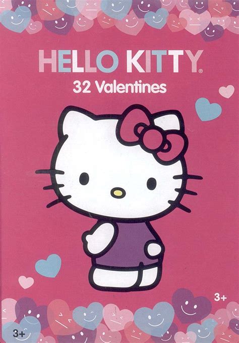 Hello Kitty Valentines Day Cards - Box of 32 Cards | Kitty, Hello kitty, Hello kitty clothes