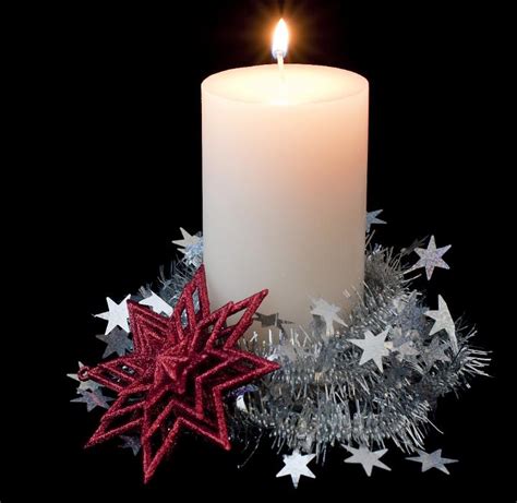 Photo of christmas holiday candle | Free christmas images