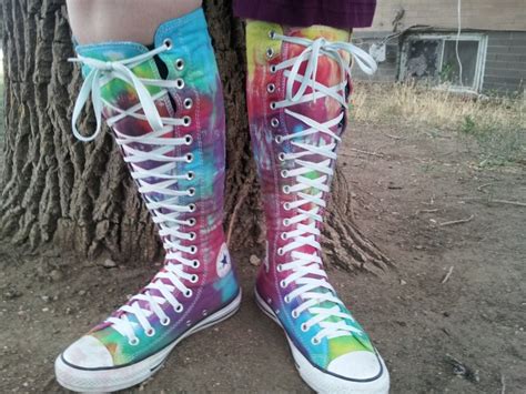 27 best Knee High Converse!!!!!(want) images on Pinterest | Knee high ...