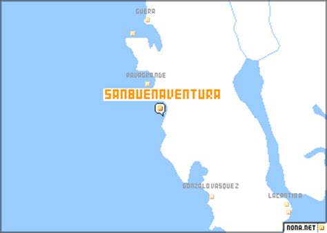 San Buenaventura (Panama) map - nona.net