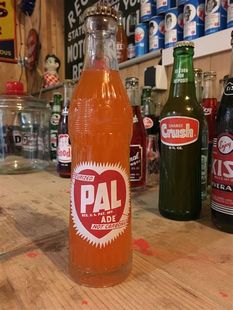 Vintage Pal soda bottle full | Orange drinks, Soft drinks, Pop bottles