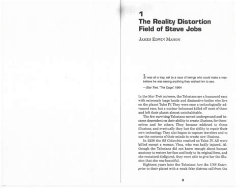 (PDF) The Reality Distortion Field of Steve Jobs (2015) (Steve Jobs and ...