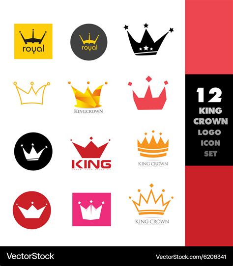 King Crown Logo Icon