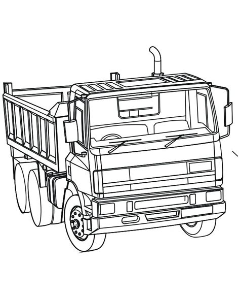 18 Wheeler Truck Coloring Pages at GetColorings.com | Free printable ...