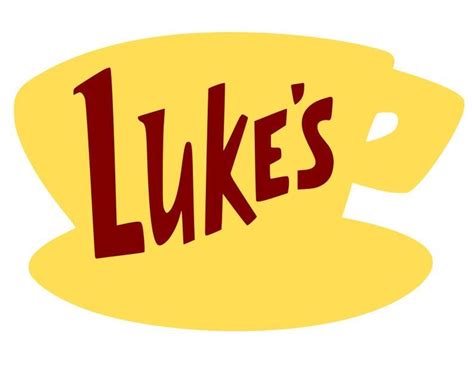 Luke's Diner svg pdf png dxf file | Etsy | Gilmore girls, Mini canvas ...