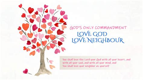 The Greatest Commandment — The Bible: The Power of Rebirth