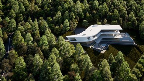 WATERFALL HOUSE on Behance | Waterfall house, Modern architecture ...