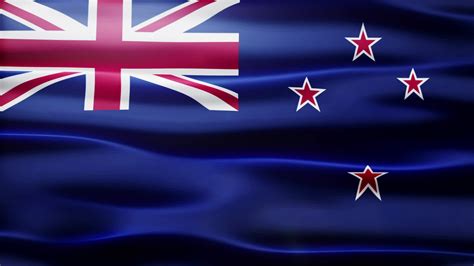 New Zealand Flag Stock Video Footage for Free Download