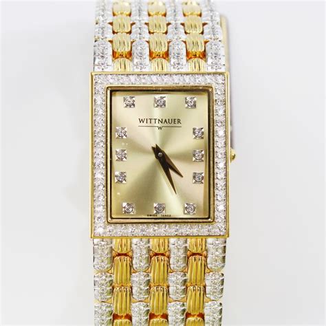 Wittnauer Gold Tone Bracelet Watch | Property Room