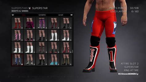 WWE 2K17 Aj Styles PHENOMENONAL Red Tights 2017 Attire - YouTube