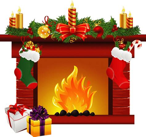 Fireplace clipart holiday, Fireplace holiday Transparent FREE for ...